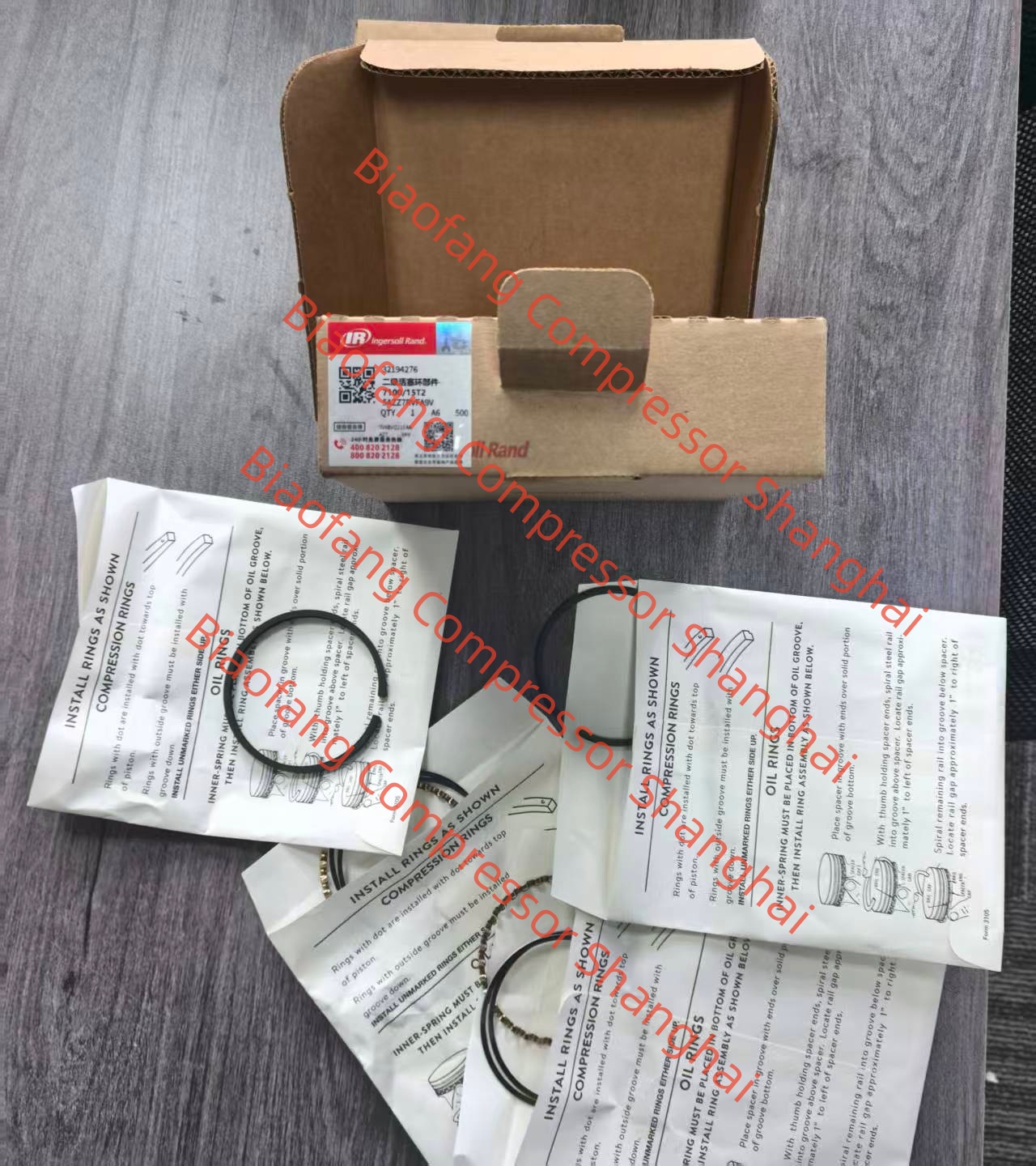 32194276 Ingersoll Rand Piston Ring Set